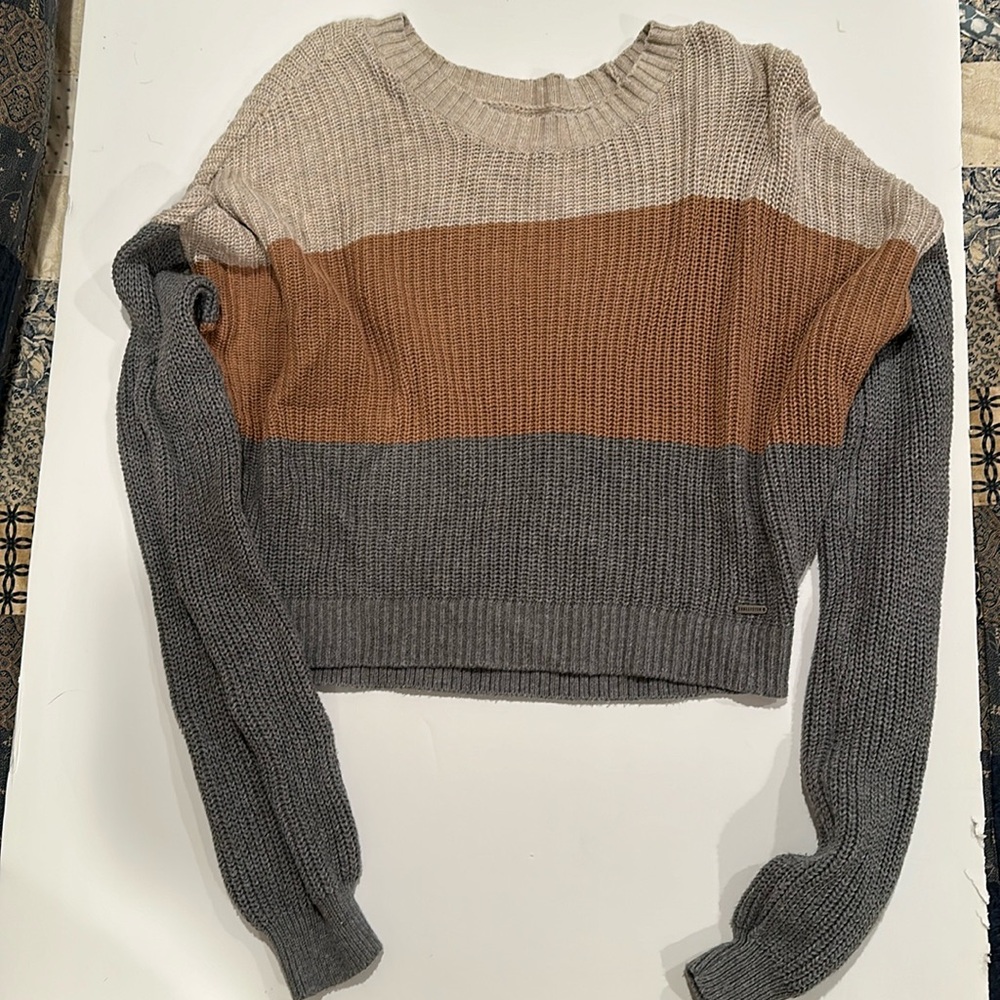 Hollister crop sweater